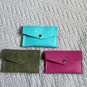 Leather mini envelope bundle